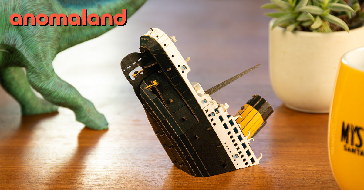 Anomaland | 3D model kits | Cardboard buildable design projects